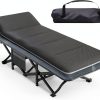 Mopaicot Camping Cot Heavy Duty Steel 450lb Capacity-0