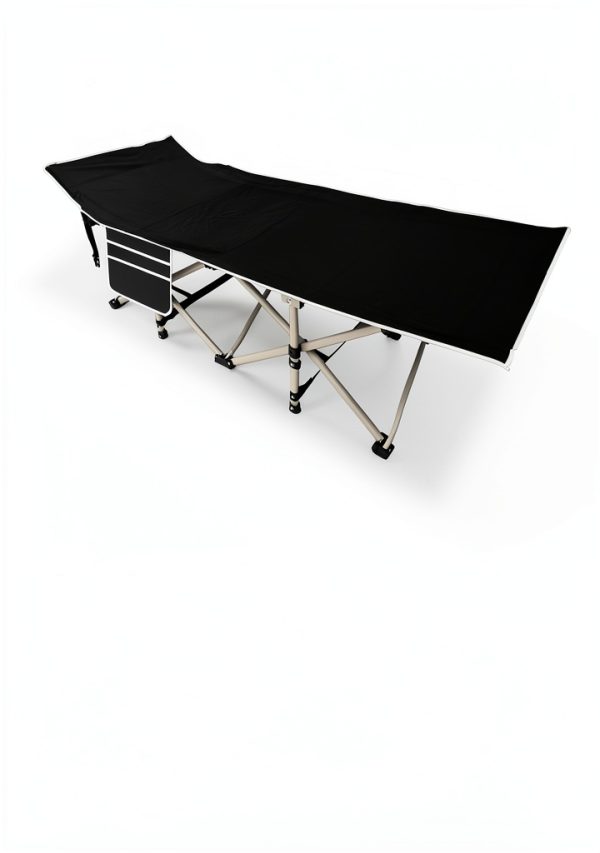 Camping Cot with Mattress YELLOW JACKET Wide 32 Inch Adult-1