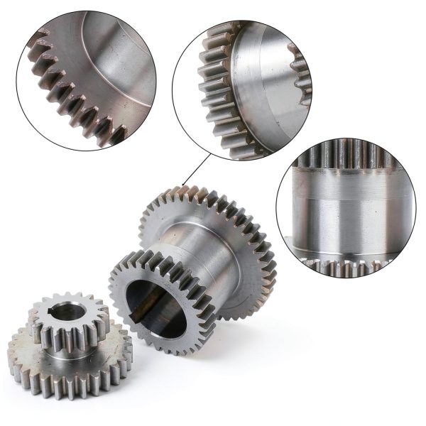 Fixed Duplex Gear KAKA-US Carbon Steel Lathe Accessory-1