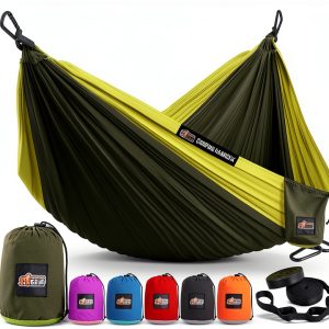 Gorilla Grip Camping Hammock Portable Durable Outdoor Gear-0