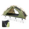 Night Cat Camping Cot Tent Waterproof Aluminum Frame 1-3