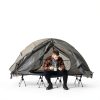 Night Cat Camping Cot Tent Waterproof Aluminum Frame 1-6