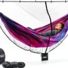 Foxelli Hammock Net Extra Large Lightweight Camping Gear-0