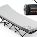 CYMULA Memory Foam Cot Mattress Portable Camping Bed Mat-0