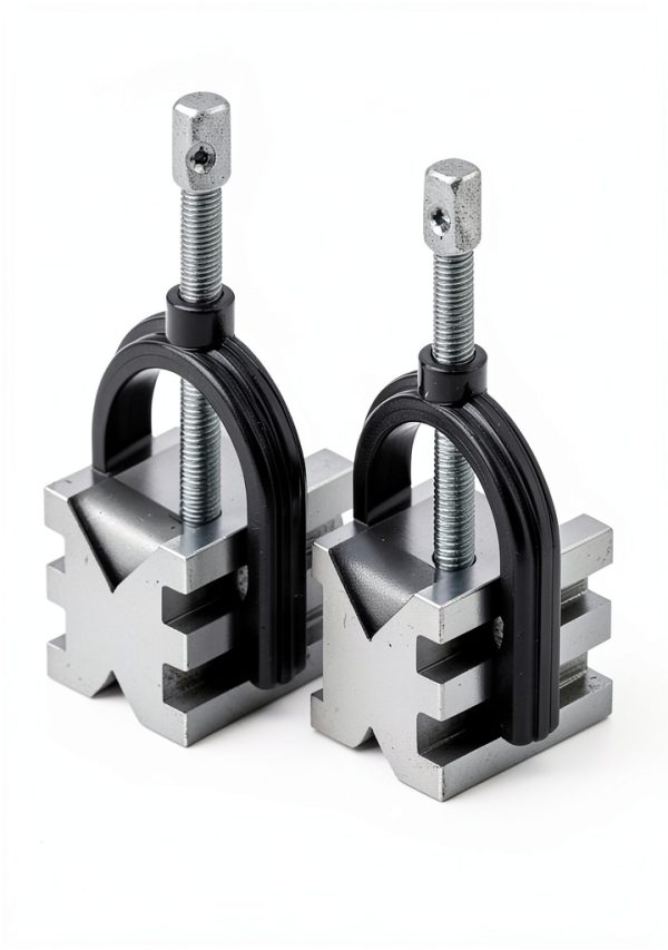 HHIP Cast Iron Angle Plate 2x2x2 Inch Pair Precision Machining Setup-2