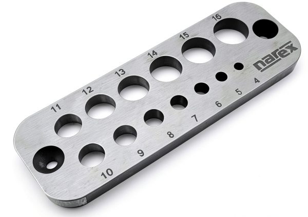 Narex Precision Doweling Plate - Metric-0