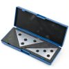 HFS Solid Angle Plate Set 30-60-90 & 45-45-90 Steel 2pcs-2