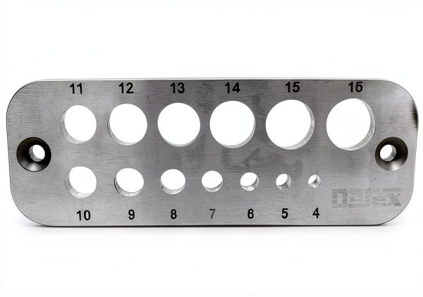 Narex Precision Doweling Plate - Metric-6