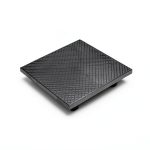 HHIP 4406-1212 Cast Iron Hand Scraped Surface Plate, Grade 11 Flatness, 8 Microns, 12" Length X 12" Width X 2" Thick-0
